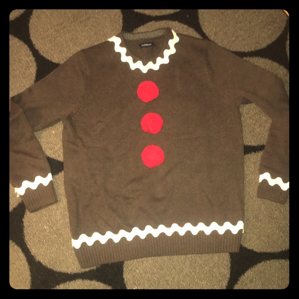 COPY - Homemade ugly gingerbread sweater